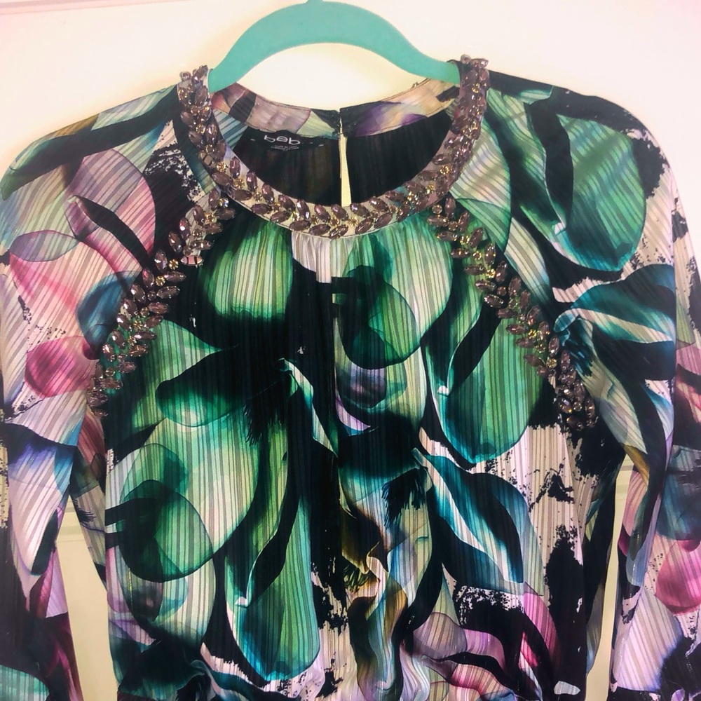 bebe evening blouse